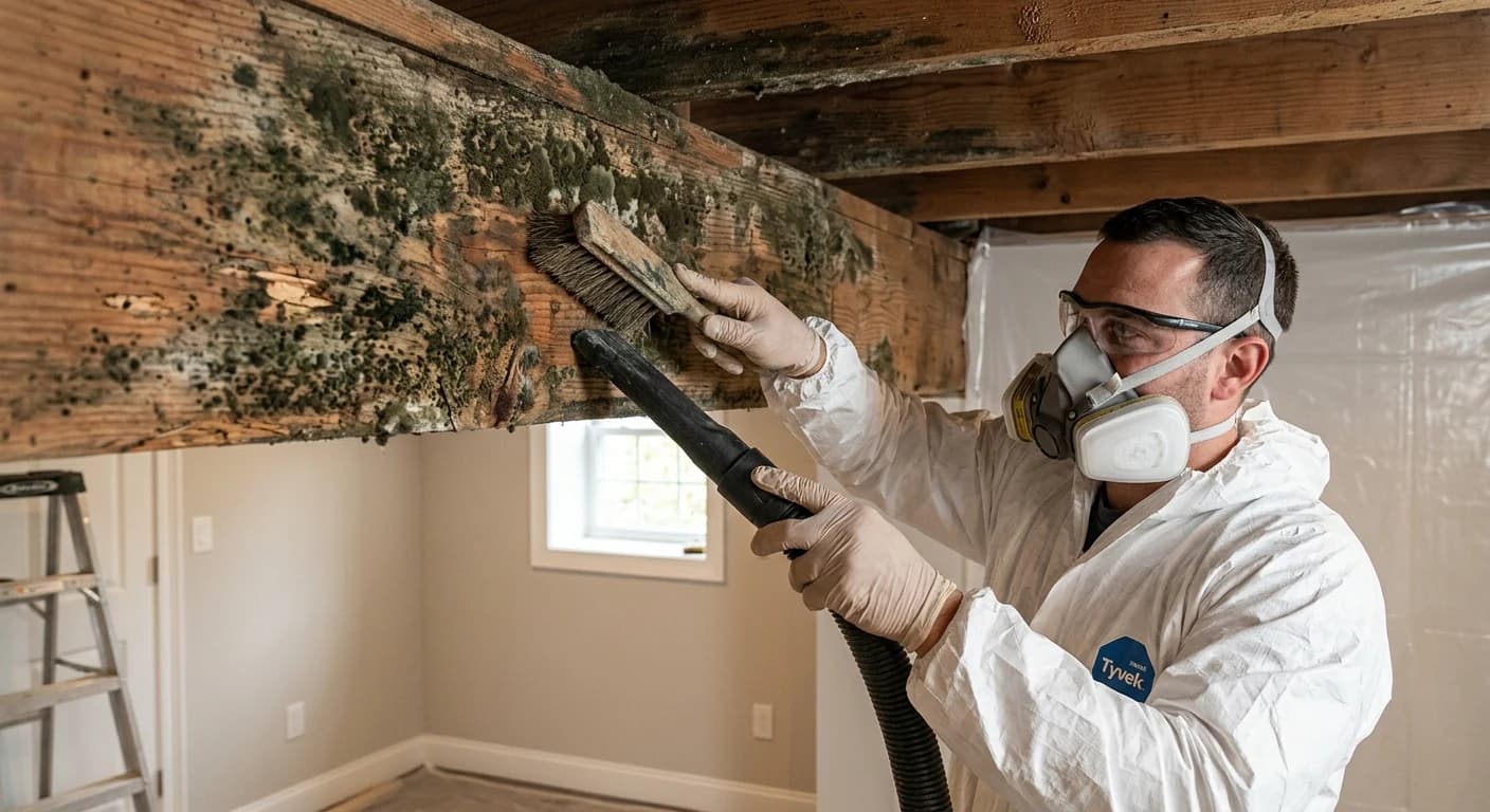 Professional mold removal work - What structural damage can mold cause?